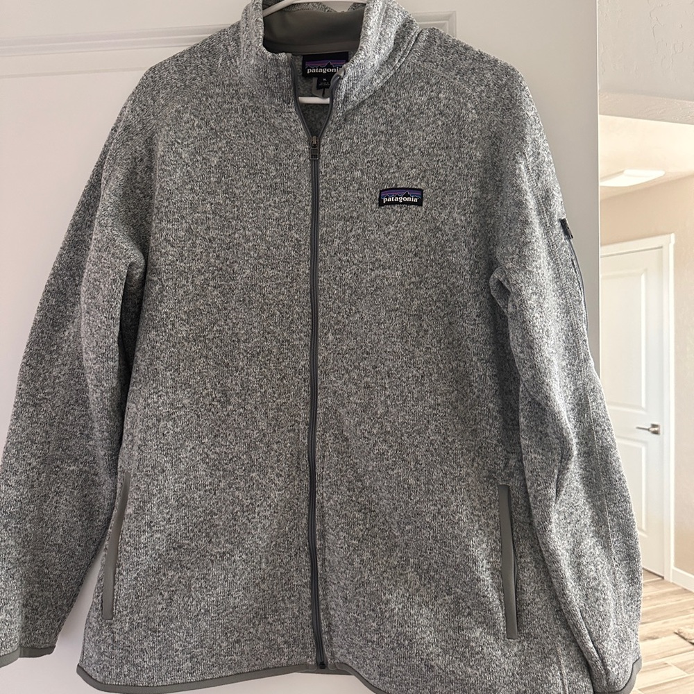 Patagonia Gray Full-Zip Jacket